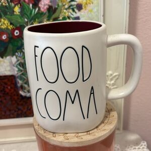 Rae Dunn Food Coma mug. NWOT